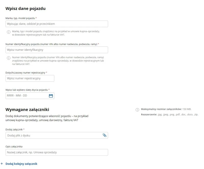 Nabycie zbycie pojazdu przez internet jak 4