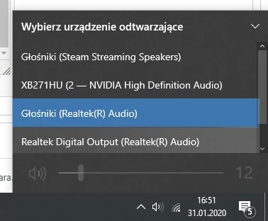 windows 10 dzwiek