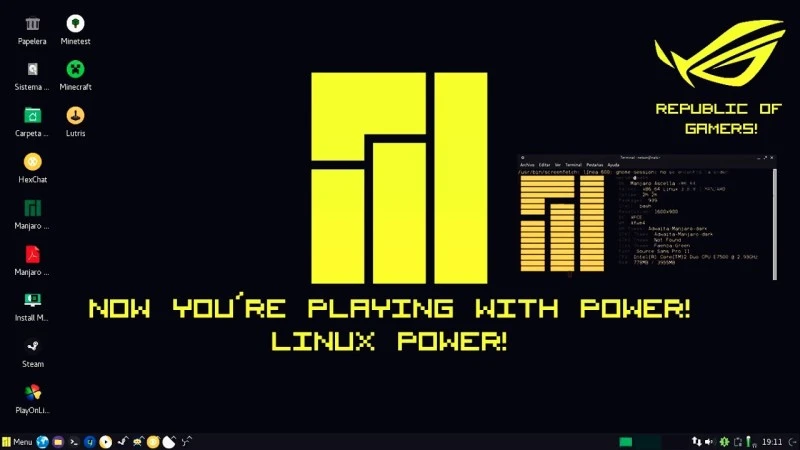 Manjaro Gaming Edition
