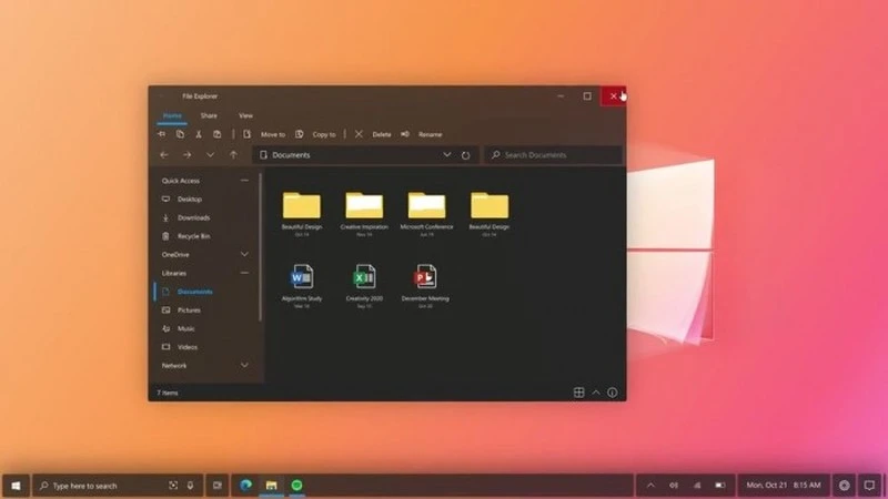 Genrole Caspe koncept windows 10 2