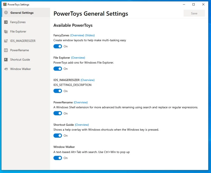 powertoys aplikacje