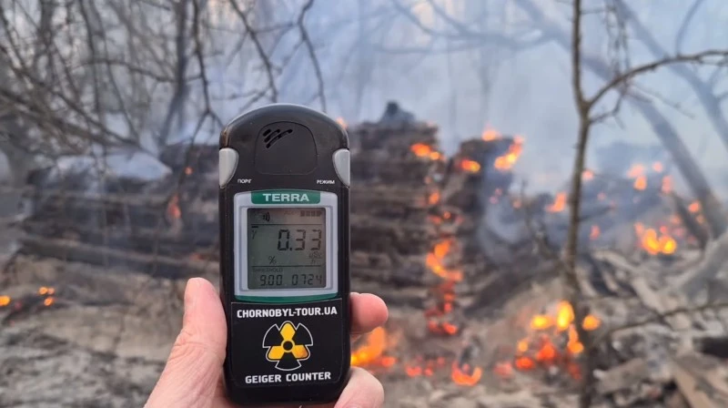 dozymetr strefa czernobyl