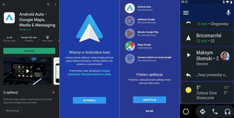 android auto w polsce 1