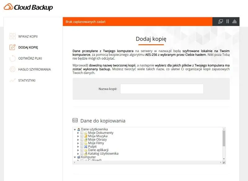 Cloud backup nazwapl 5