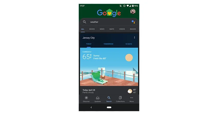 google ciemny motyw1