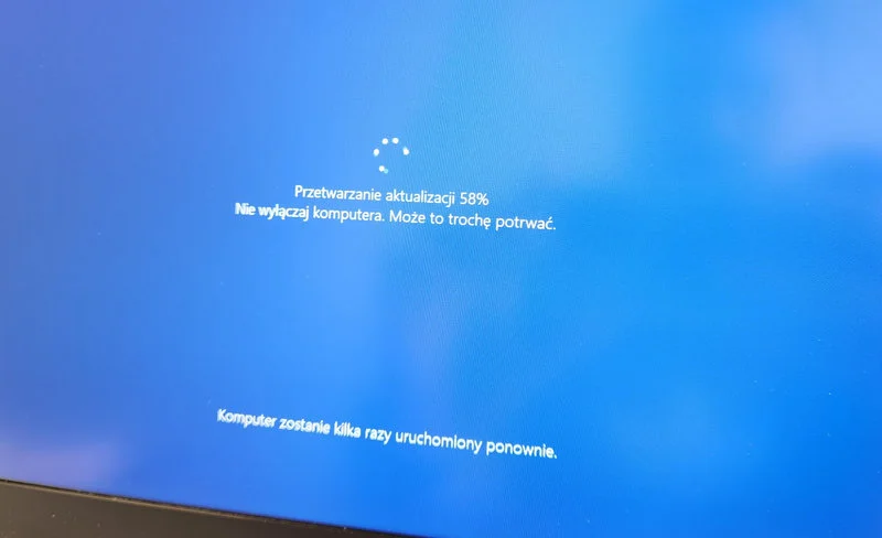 Przetwarzanie majowej aktualizacji Windows 10