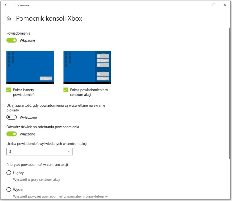 Windows 10 2004 5 powiadomienia 2