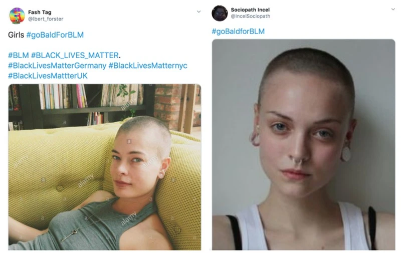 go bald for BLM