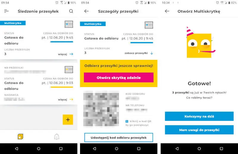 InPost aplikacja Multiskrytka
