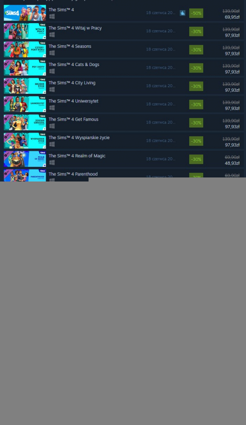 the sims 4 steam dodatki