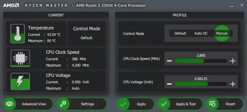 AMD Ryzen Master 1