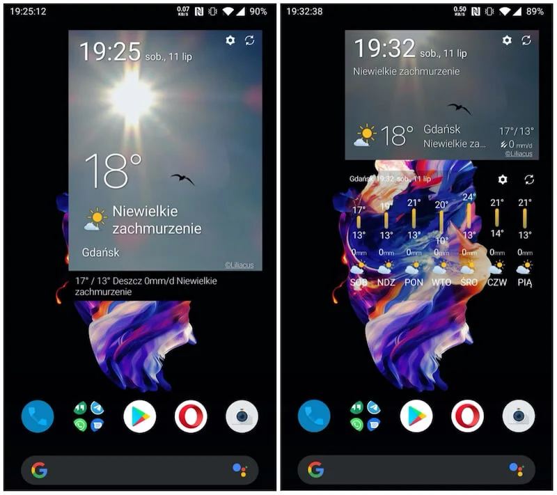 10 widżetów na Androida, z których warto skorzystać