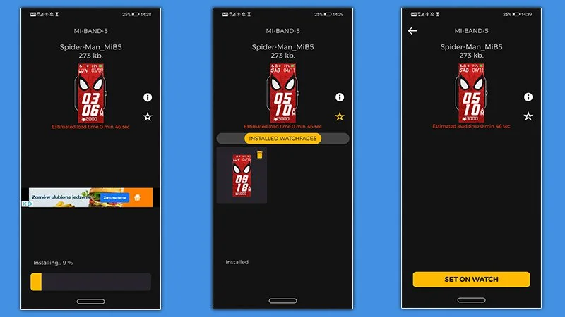 xiaomi mi band 5 watchface 4