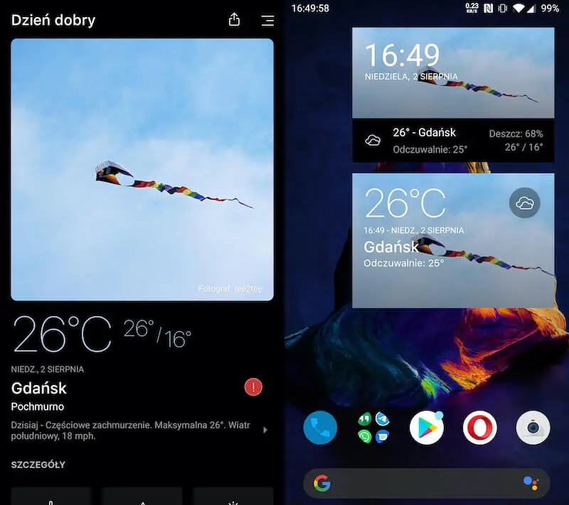 Przegląd aplikacji pogodowych