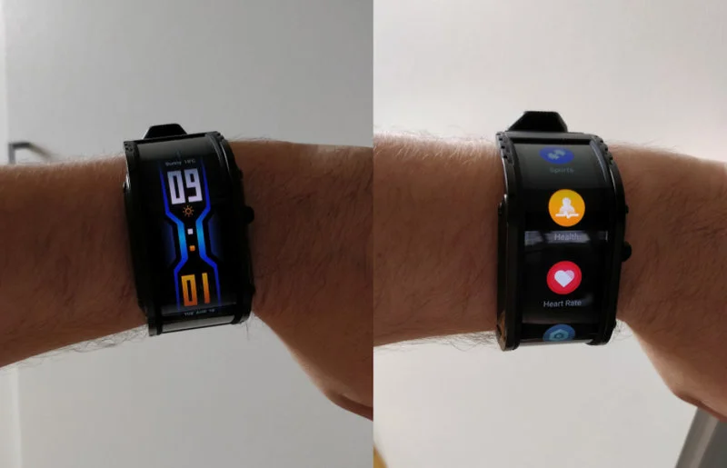 Nubia Watch na ręku