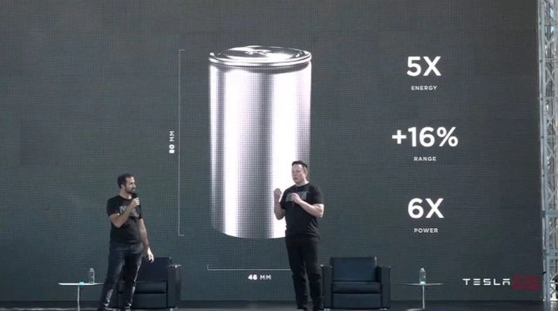 tesla nowa bateria