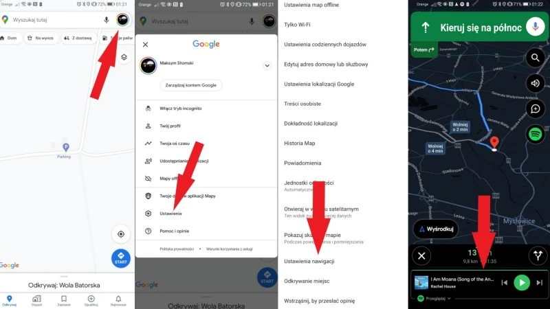 muzyka google maps 2