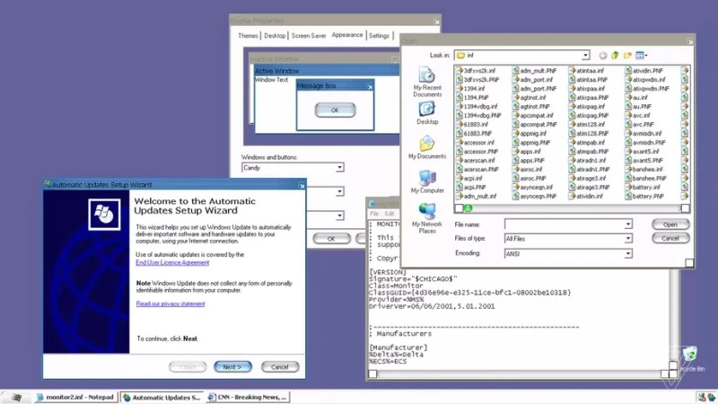 windows xp sekretny motyw