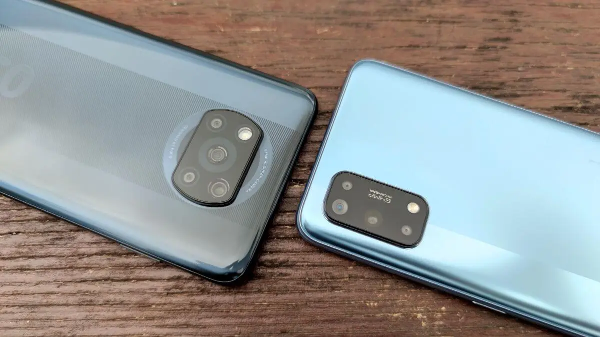 POCO X3 realme 7 Pro porównanie