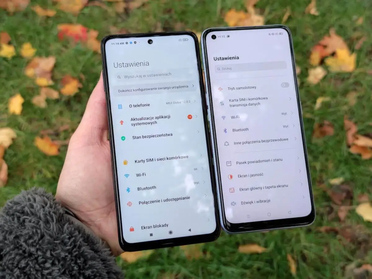 Poco X3 realme 7 Pro porównanie