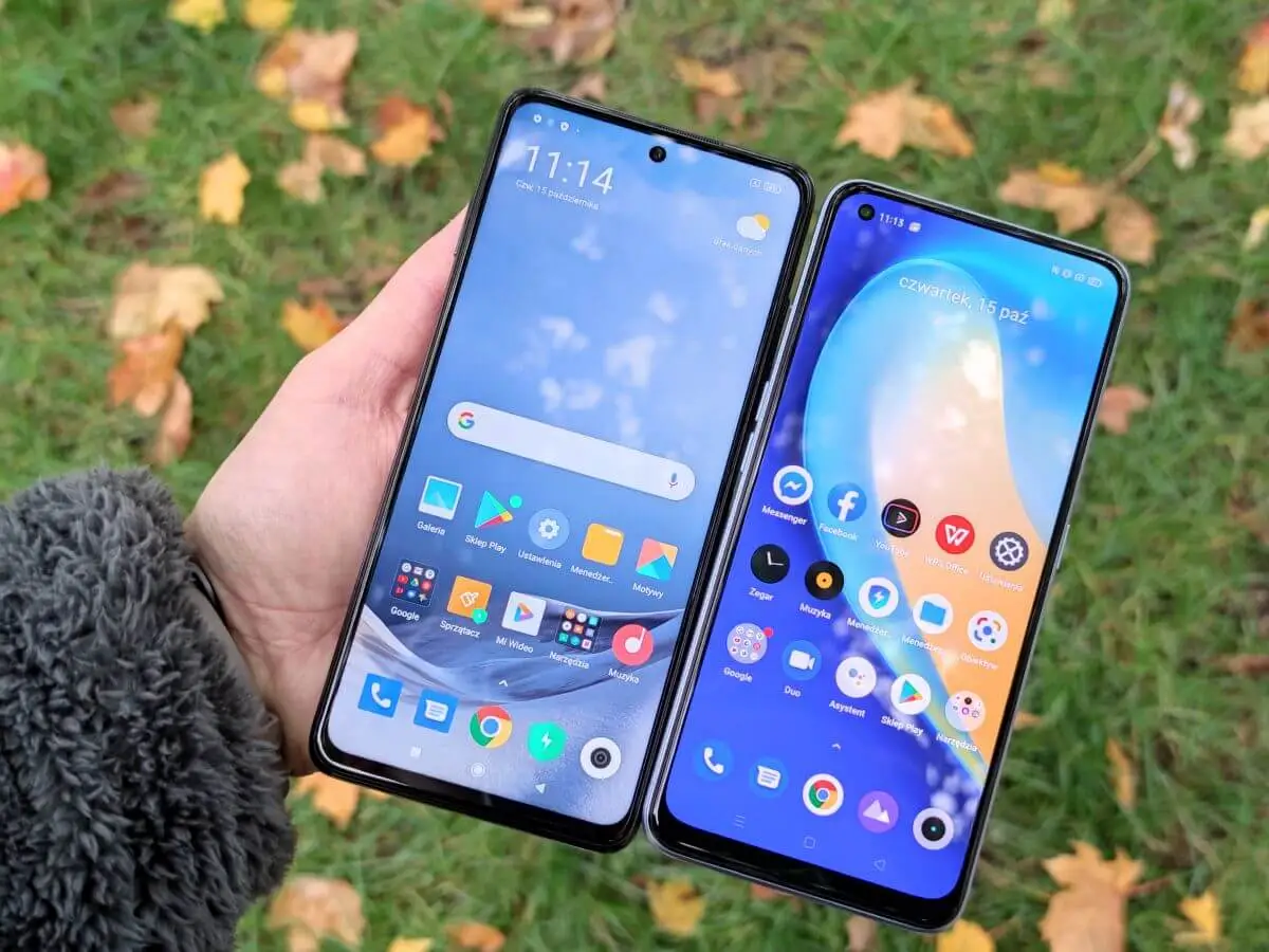 Poco X3 realme 7 Pro porównanie