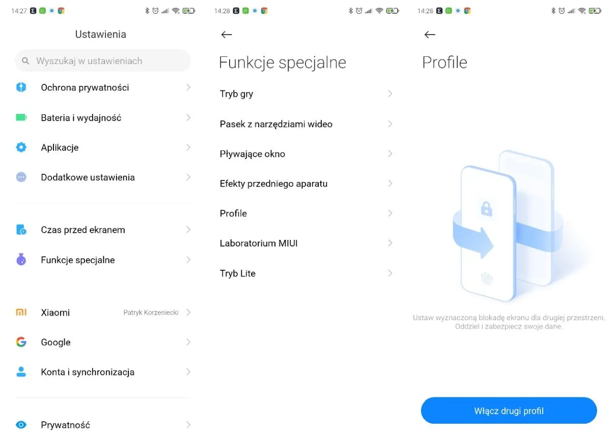 Android jak włączyć tryb gościa