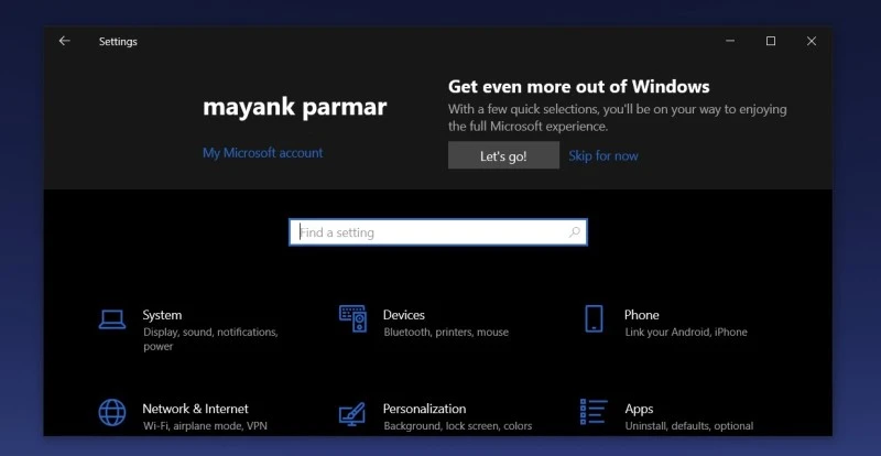 reklama ustawienia edge