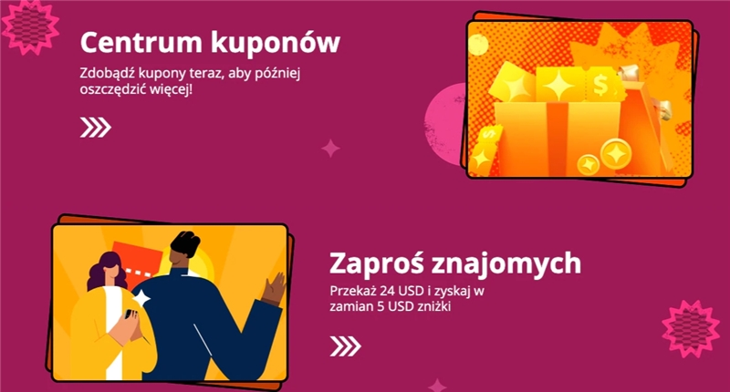 aktywności w AliExpress