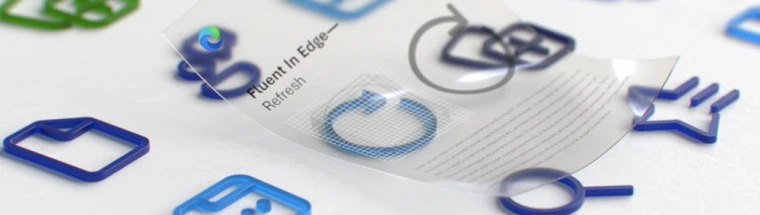 Microsoft Edge fluent design 1