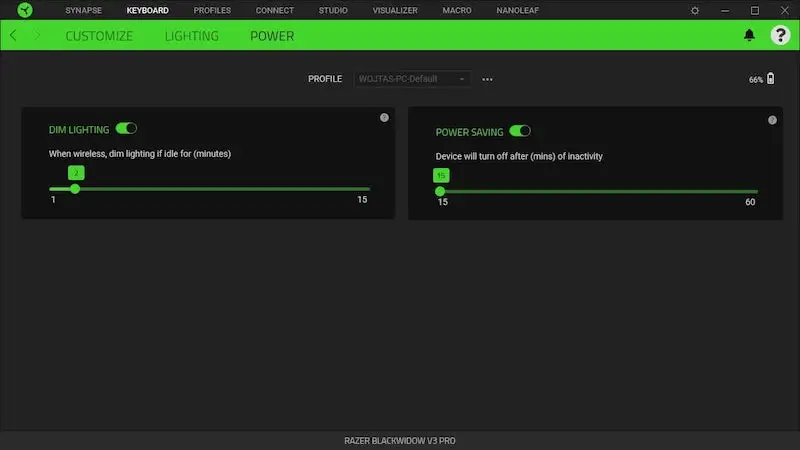 Razer BlackWidow V3 Pro