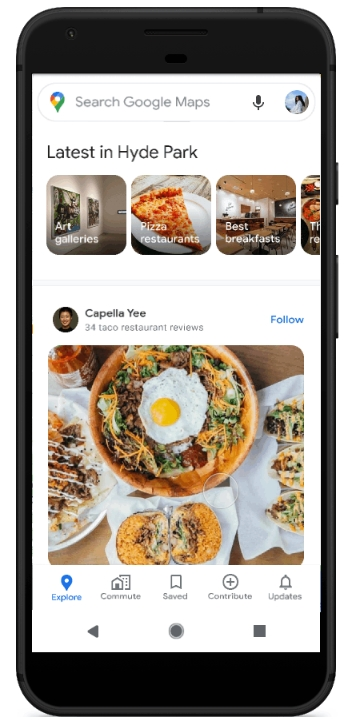 mapy google kanal spolecznosci
