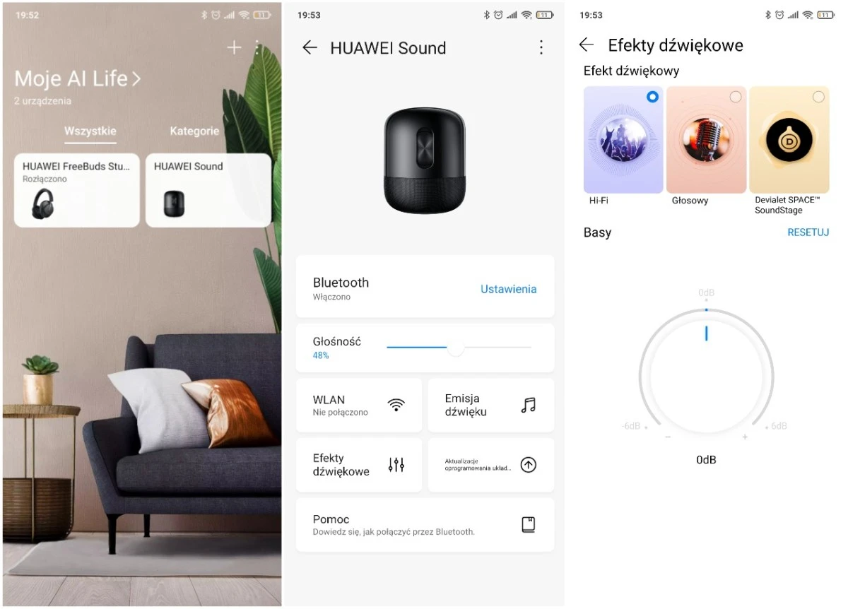 Huawei Sound recenzja test aplikacja