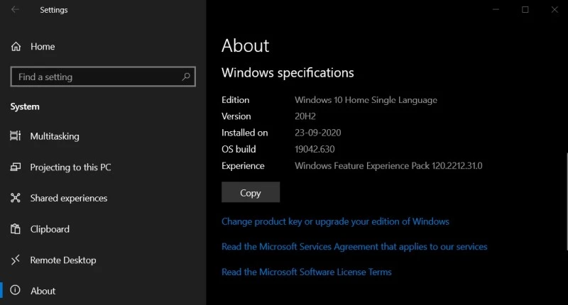 windows experience pack