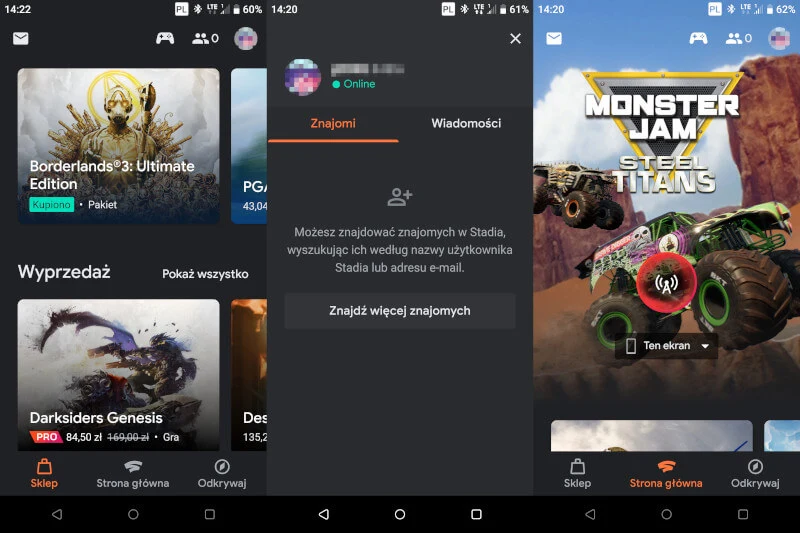 Google Stadia Android
