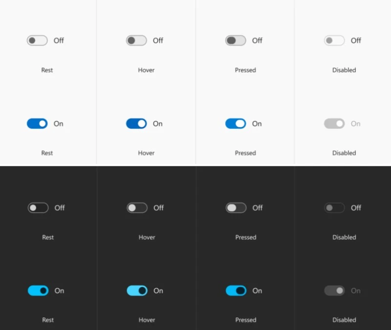 toggle switch windows 10