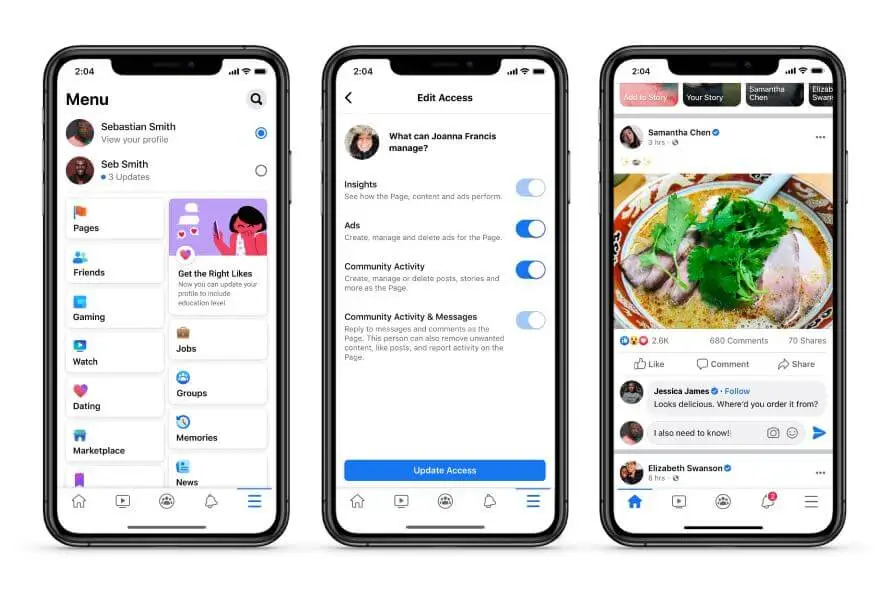 strony facebook nowe 2