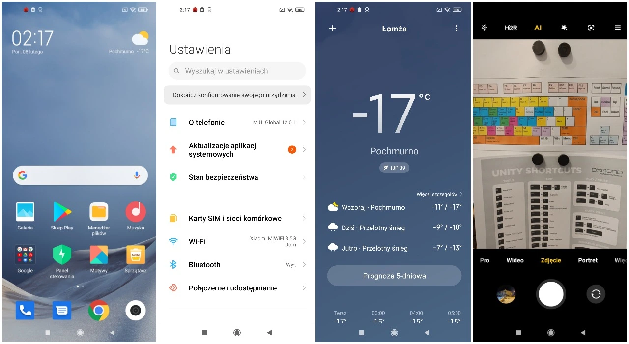 Xiaomi Redmi Note 9T 5G MIUI 12 1