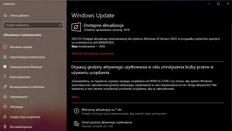 windows 10 KB4601382