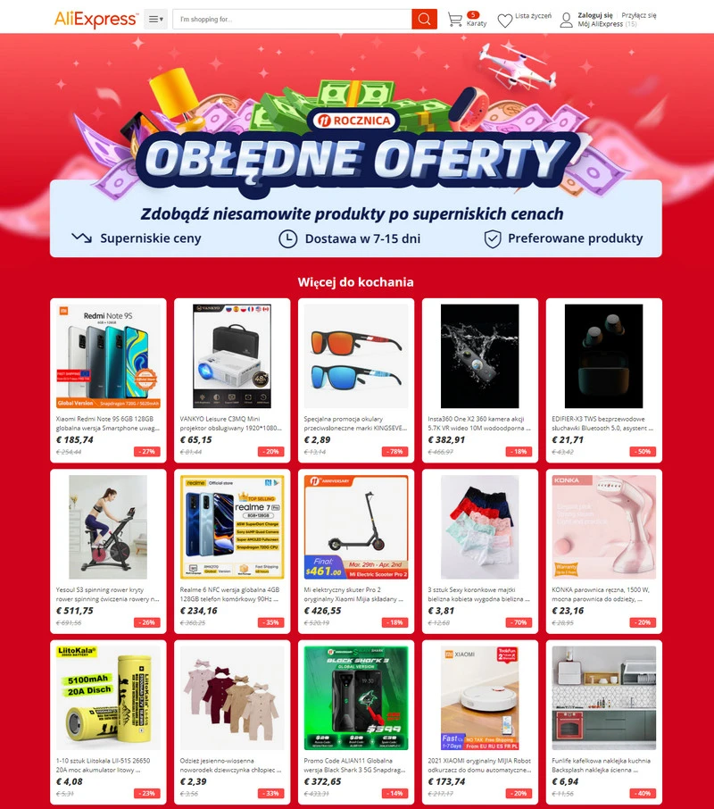 Obłędne oferty na AliExpress