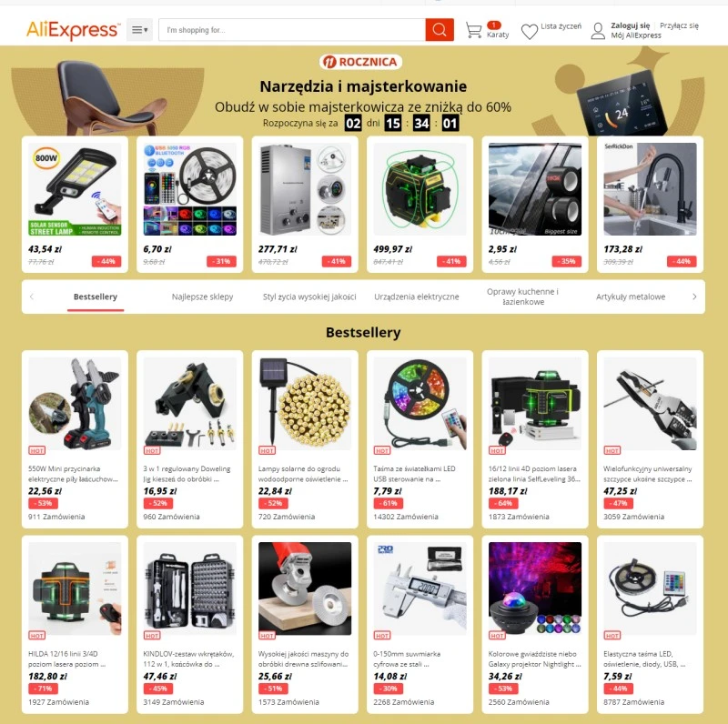 aliexpress narzedzia