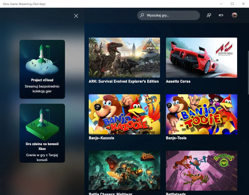 Microsoft Xbox Game Streaming xCould