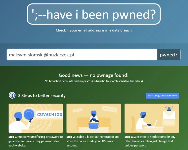haveibeenpwned