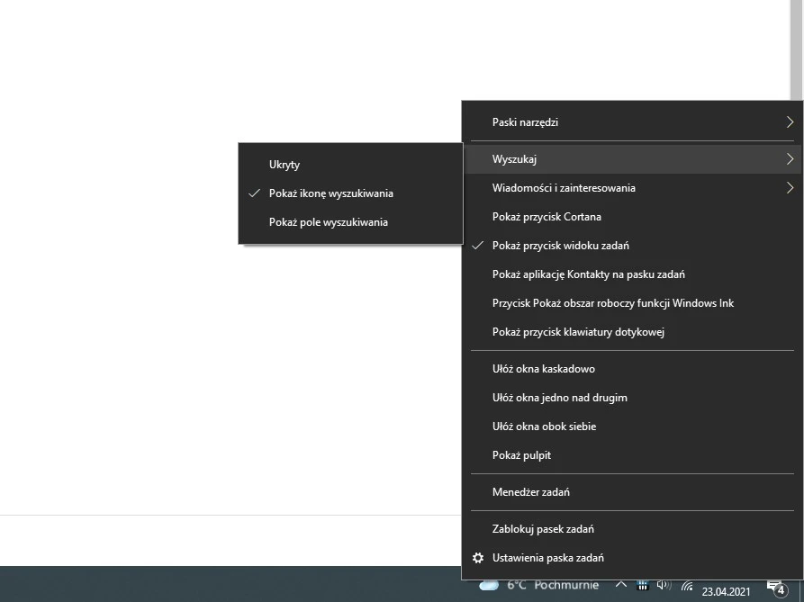 wiadomosci i zainteresowania windows 10 1
