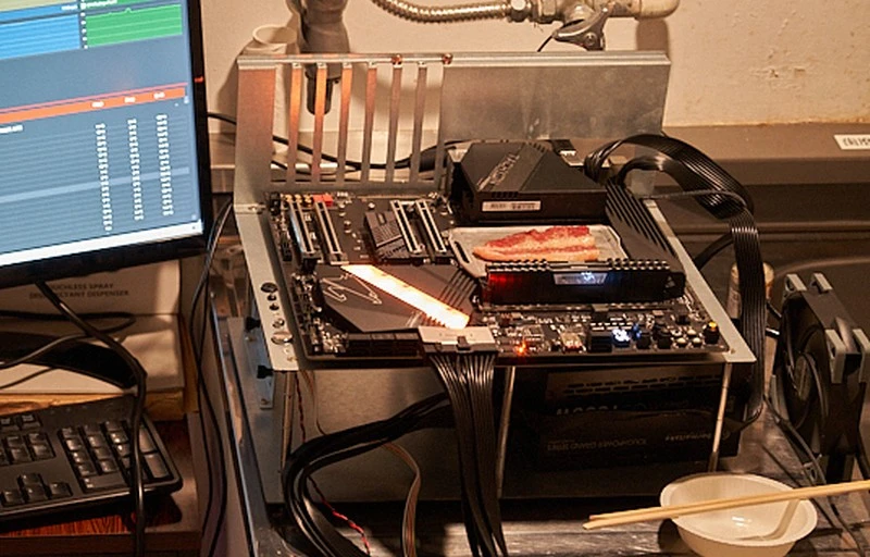 smazenie na intel core i9 1