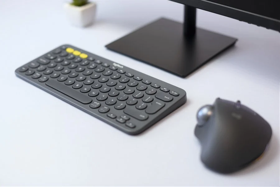 klawiatura K380 i myszka MX Ergo 1