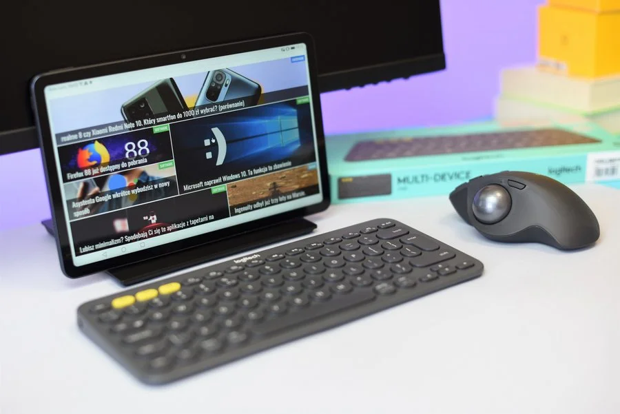 klawiatura K380 i myszka MX Ergo 11