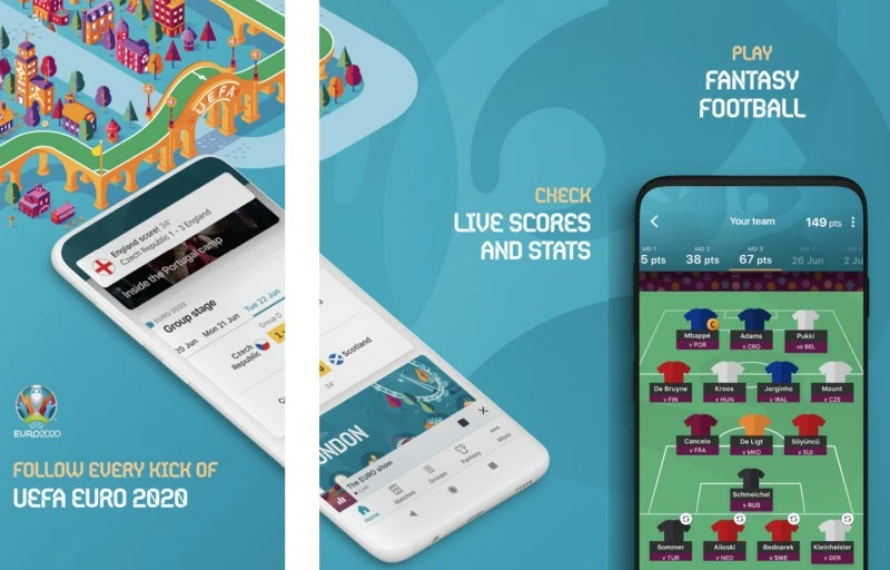 oficjalna aplikacja euro 2020