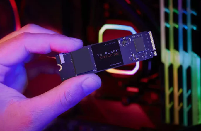 WD BLACK SN750 SE NVMe SSD
