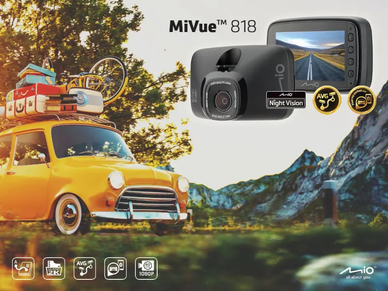 Wideorejestrator Mio MiVue 818