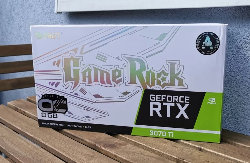 Palit GeForce RTX 3070 Ti GameRock OC 1